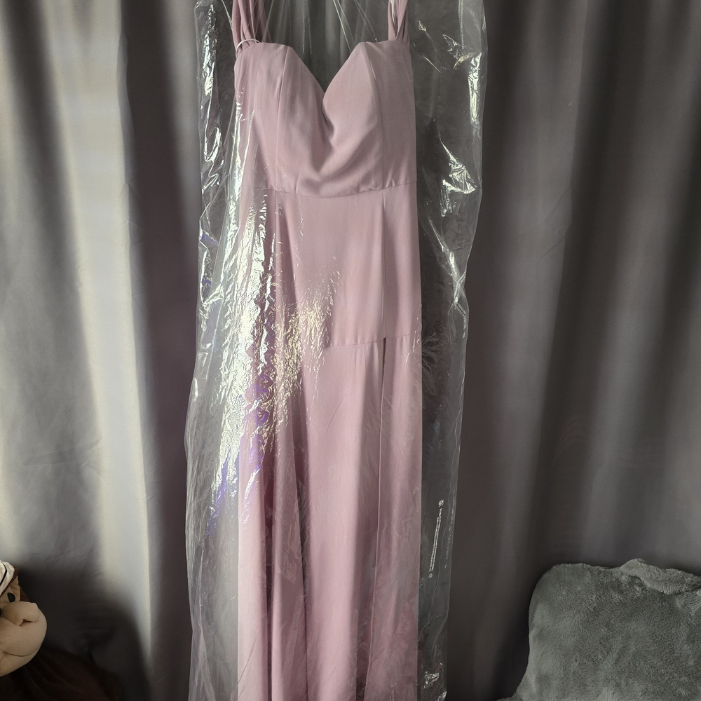 Chic Lavender Maxi Dress